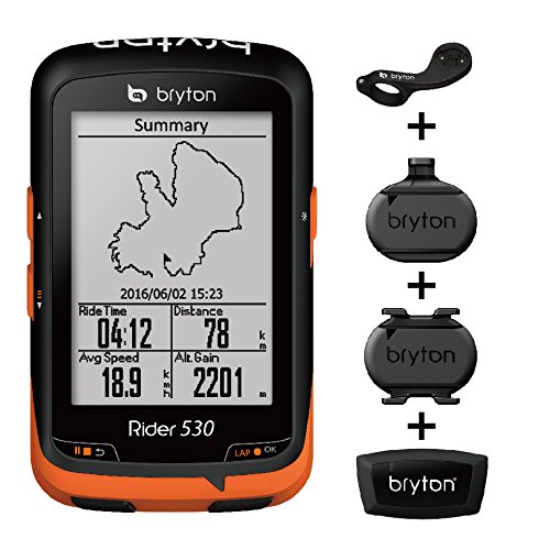 10. Bryton Rider 530 GPS Cycling Computer
