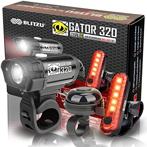 7. Ultra Bright USB Rechargeable Bicycle Light