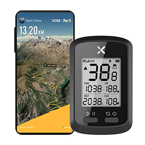 4. XOSS G+ GPS Cycling Computer